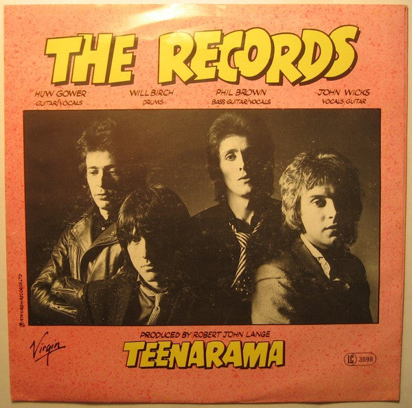 The Records : Teenarama (7", Single)