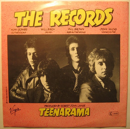 The Records : Teenarama (7", Single)