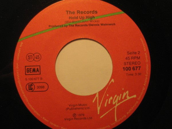 The Records : Teenarama (7", Single)