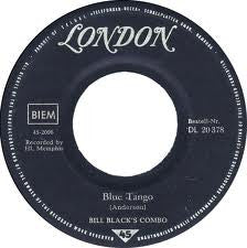 Bill Black's Combo : Blue Tango (7", Single)