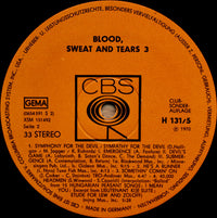 Blood, Sweat And Tears : Blood, Sweat And Tears 3 (LP, Club)