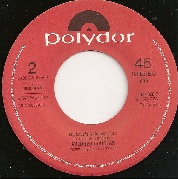Mildred Douglas : One More Night (7")