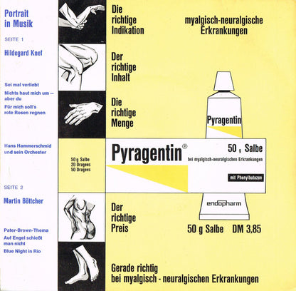 Hildegard Knef / Martin Böttcher : Portrait In Musik (7", EP, Promo, Gat)