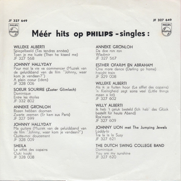 Willeke Alberti : De Winter Was Lang / Auf Wiederseh'n, Mein Liebling (7", Single, Mono, Pur)