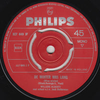 Willeke Alberti : De Winter Was Lang / Auf Wiederseh'n, Mein Liebling (7", Single, Mono, Pur)
