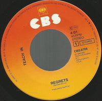 Teach-In : Regrets (7", Single)