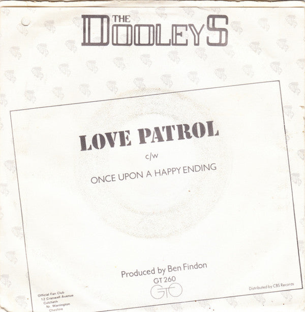 The Dooleys : Love Patrol (7", Single)
