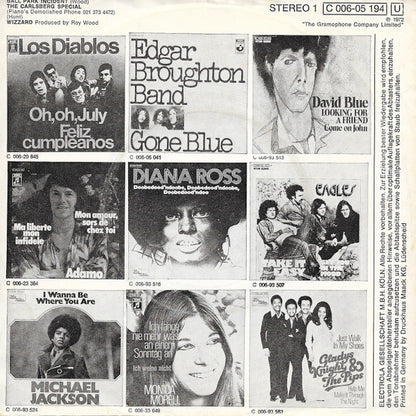 Wizzard (2) : Ball Park Incident / The Carlsberg Special (7", Single)