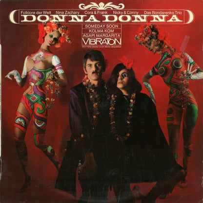 Νινή Ζαχά - Cora & Frank - Nicky & Conny - Das Bondarenko Trio : Donna Donna - Folklore Der Welt (LP, Comp)