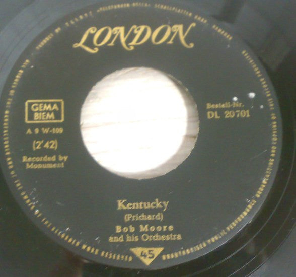 Bob Moore : Kentucky (7", Single)