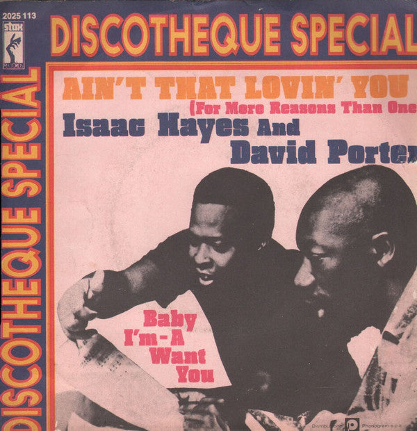 Hayes & Porter : Ain't That Loving You (For More Reasons Than One) (7")
