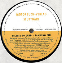 No Artist : Cleared To Land - Landung Frei (LP)