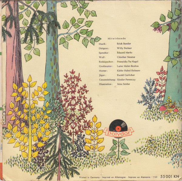 Gebrüder Grimm : Rotkäppchen (7", Mono)