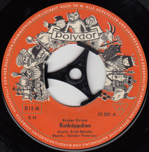 Gebrüder Grimm : Rotkäppchen (7", Mono)