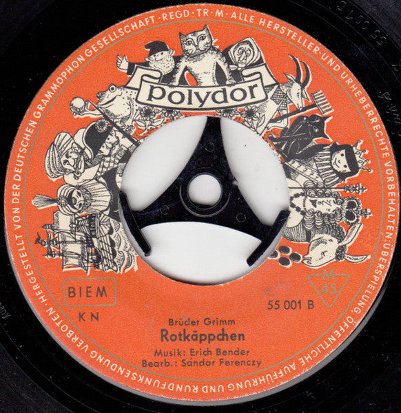 Gebrüder Grimm : Rotkäppchen (7", Mono)