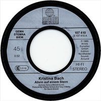 Kristina Bach : Allein Auf Einem Stern (7", Single)