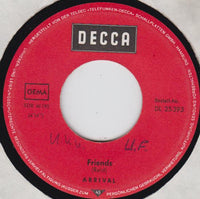 Arrival (2) : Friends (7", Single)