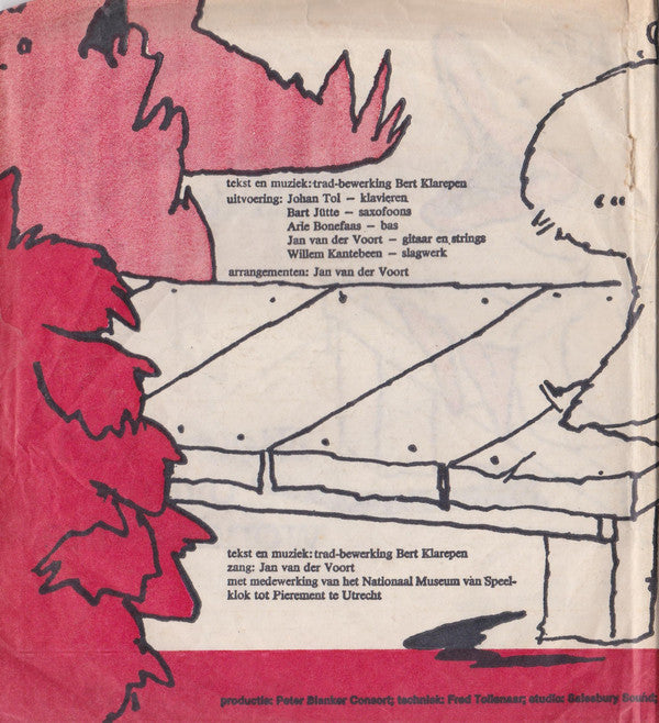 Johan Tol, Bart Jütte, Arie Bonefaas, Jan Van Der Voort & Willem Kantebeen : Het Eendje En De Wolf / Nieuw Lied Over Wonderlijke Dieren (Flexi, 7")