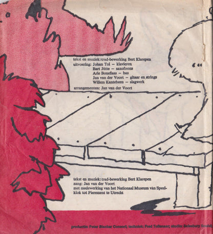 Johan Tol, Bart Jütte, Arie Bonefaas, Jan Van Der Voort & Willem Kantebeen : Het Eendje En De Wolf / Nieuw Lied Over Wonderlijke Dieren (Flexi, 7")