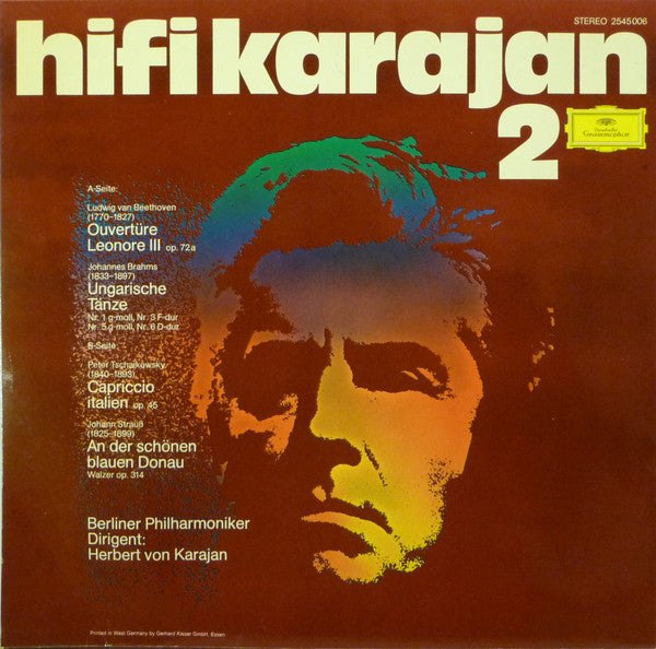 Karajan* Und Die Berliner Philharmoniker : Hifi Karajan 2 (LP, Comp)