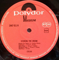 Cream (2) : Stirring The Cream (LP, Comp)