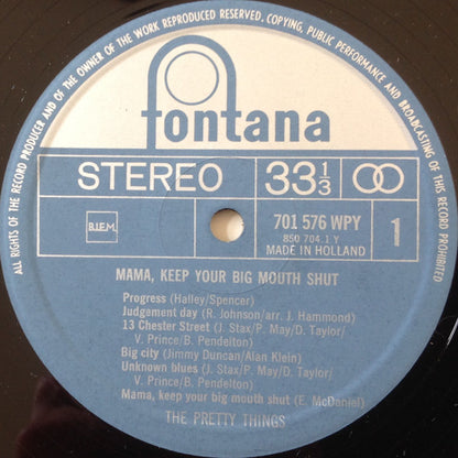Pretty Things* : Mama, Keep Your Big Mouth Shut (LP, Album, RE)