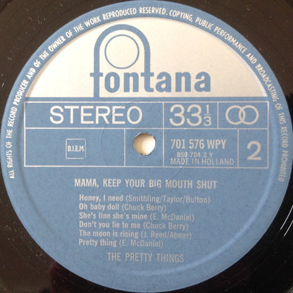 Pretty Things* : Mama, Keep Your Big Mouth Shut (LP, Album, RE)