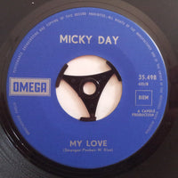 Micky Day : Oh Oh What A Kiss (7", Single)