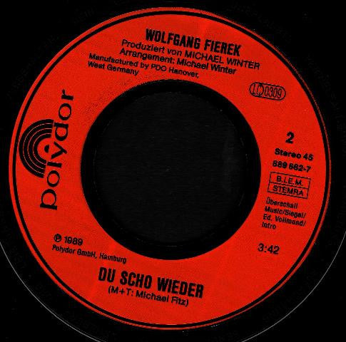 Wolfgang Fierek : München (7", Single)