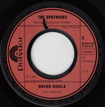 Spotnicks* : If You Could Read My Mind / Havah Nagila (7", Single)