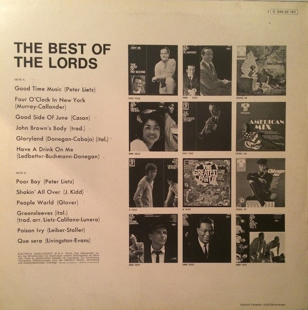 The Lords : The Best Of The Lords (LP, Comp, RE)