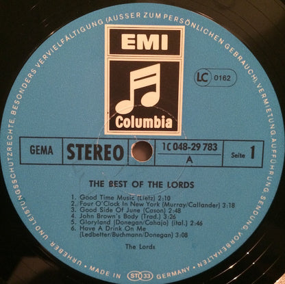 The Lords : The Best Of The Lords (LP, Comp, RE)