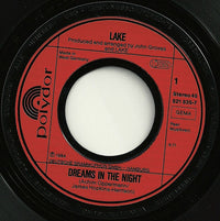Lake (2) : Dreams In The Night (7", Single)