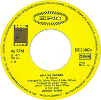 Johnny Rivers : Help Me Rhonda (7", Single)