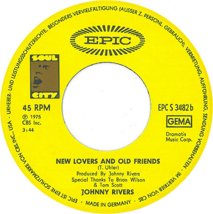 Johnny Rivers : Help Me Rhonda (7", Single)