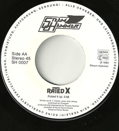 Rated X* : Baby I Love You / Pick It Up (7", Single)