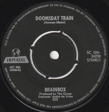 Brainbox (3) : Good Morning, Day / Doomsday Train (7", Single)