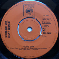Chrysalis (2) With Ricky Burnett : Help (Get Me Some Help) (7", Single)