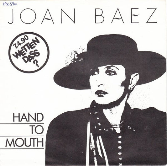 Joan Baez : Hand To Mouth (7", Single)