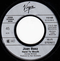 Joan Baez : Hand To Mouth (7", Single)