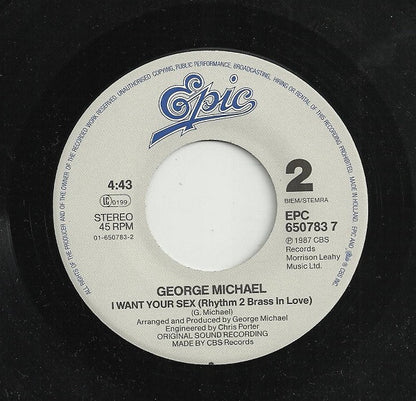 George Michael : I Want Your Sex (7", Single)