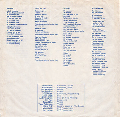 Gary Numan : Berserker (LP, Album)