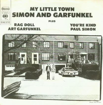 Simon & Garfunkel Plus Art Garfunkel Plus Paul Simon : My Little Town (7", Single)