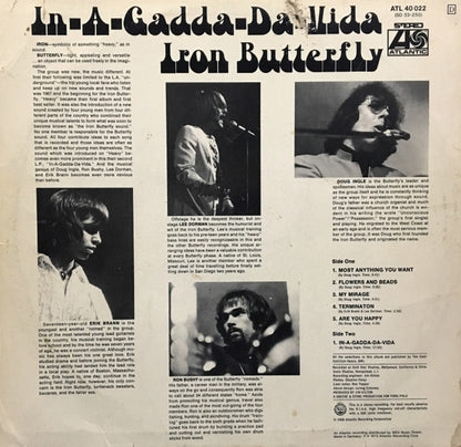 Iron Butterfly : In-A-Gadda-Da-Vida (LP, Album, RP)