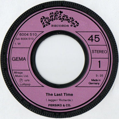 Persiko & Co. : The Last Time (7", Single)