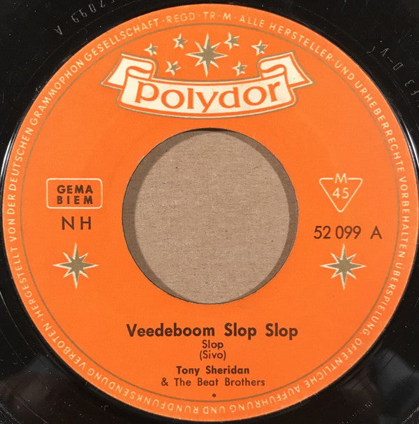 Tony Sheridan And The Beat Brothers : Veedeboom Slop Slop (7", Single, Mono)