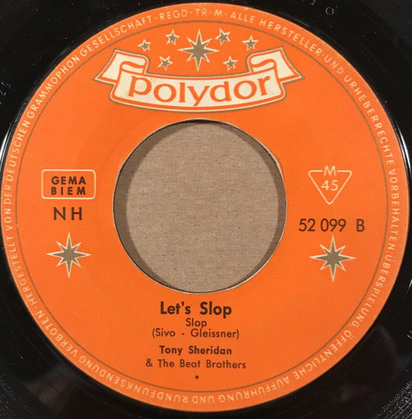 Tony Sheridan And The Beat Brothers : Veedeboom Slop Slop (7", Single, Mono)