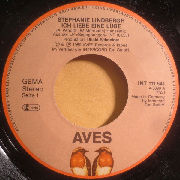 Stephanie Lindbergh : Ich Liebe Eine Lüge (7", Single)