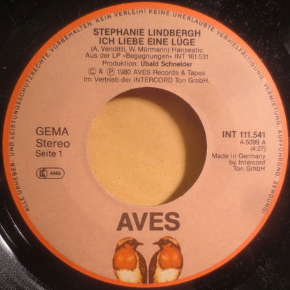 Stephanie Lindbergh : Ich Liebe Eine Lüge (7", Single)