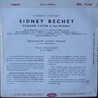 Sidney Bechet, Claude Luter Et Son Orchestre : Olympia Concert (7", EP, RE, 3-p)